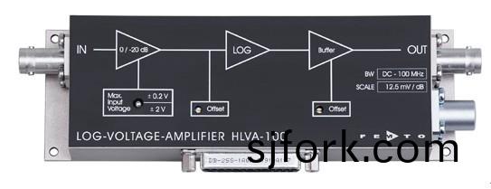 HLVA-100對數的帶寬(kuan)電壓放大器