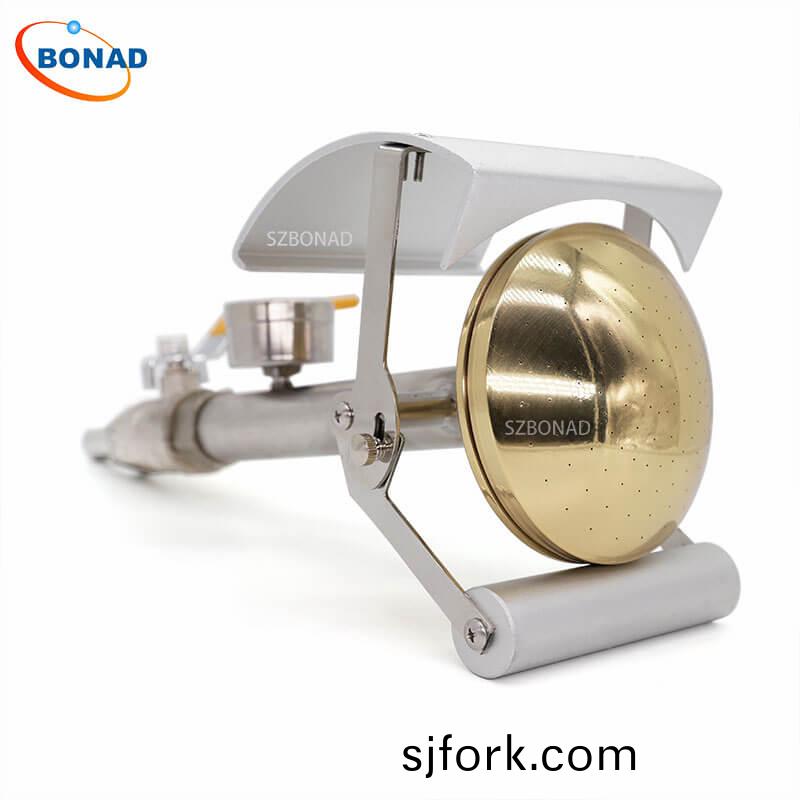 IEC 60529 IPX3/4 handheld brass water spray/splashing nozzle